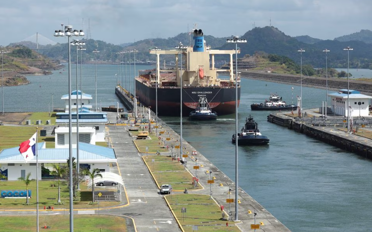 Kênh đào Panama thêm lệnh hạn chế vì hạn hán