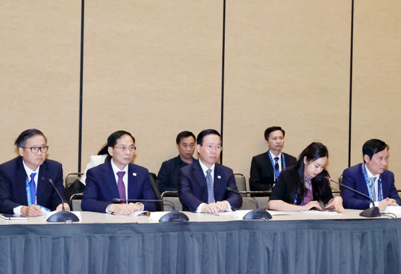 Chủ tịch nước: Hợp tác doanh nghiệp là nền tảng thúc đẩy quan hệ Việt Nam-Hoa Kỳ -0