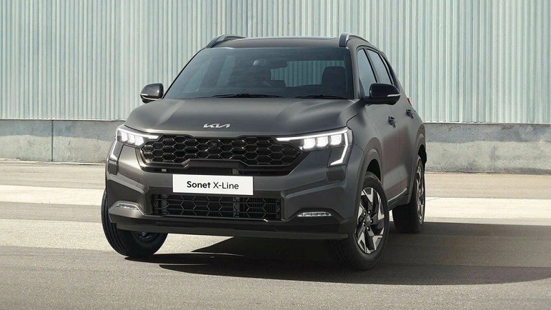 Kia Sonet 2024 hiện đang là mẫu SUV nhỏ nhất trong danh mục sản phẩm của hãng xe Hàn Quốc tại Ấn Độ