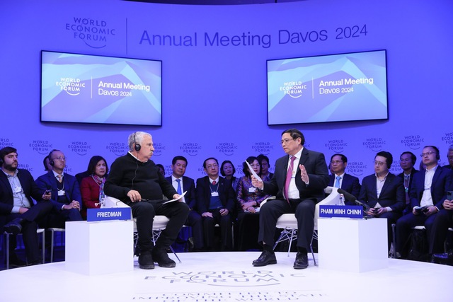 'Việt Nam: Định hướng tầm nhìn toàn cầu' - phiên đối thoại điểm nhấn tại WEF Davos- Ảnh 1.